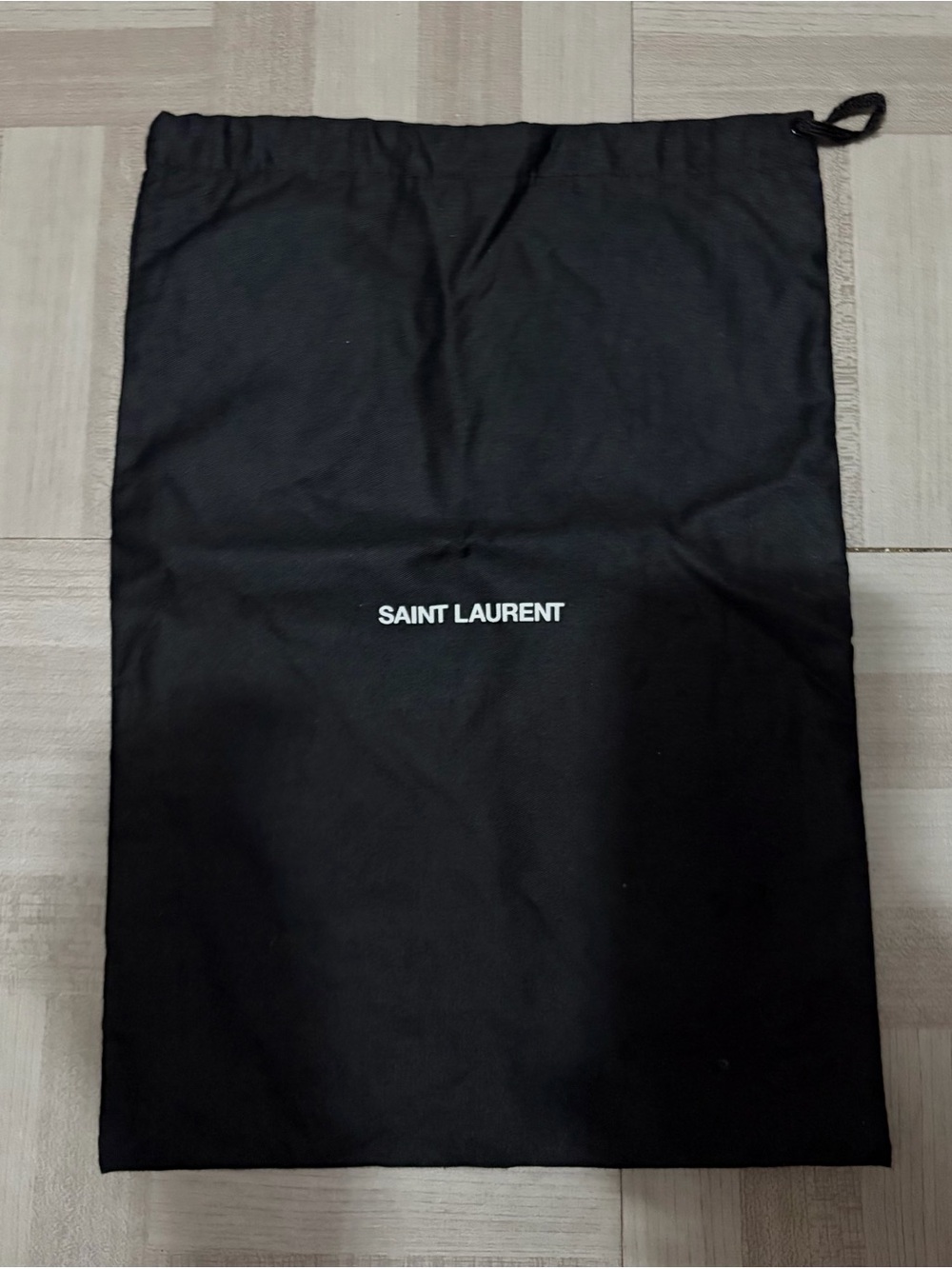 Saint Laurent Black Drawstring Dust Bag - Picture 2 of 4